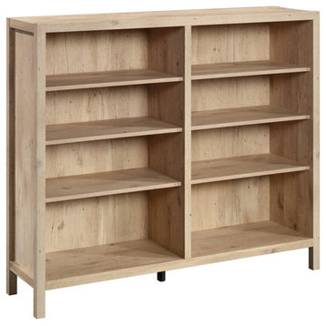 Sauder Pacific View Engineered Wood Bookcase in Prime Oak Finish