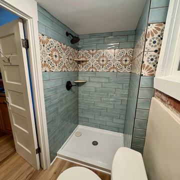 It Started With The Tile's Peeling Paint...
