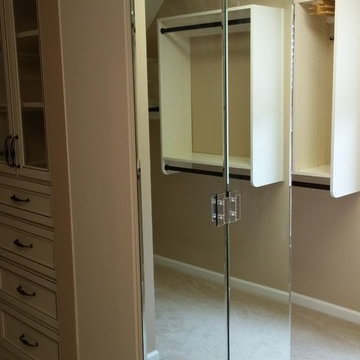His & Hers Master Closet - Suwanee, Georgia