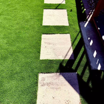 El Cerrito Back Yard Turf Pavers
