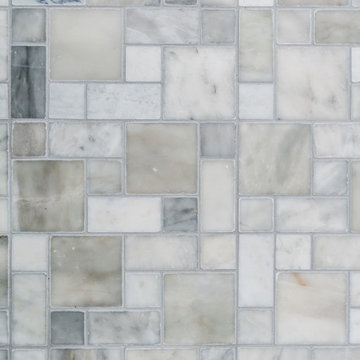 Marble Master Bathroom In North Atlanta