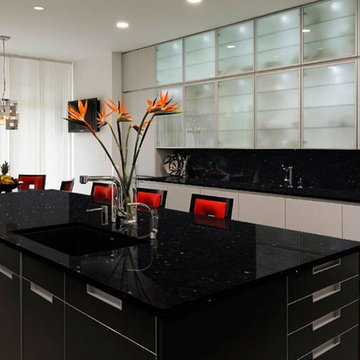 Emerald Pearl Granite Kitchen