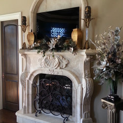 Latte Fireplace with overmantel Niche - Products