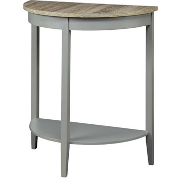 Justino Console Table - Gray Oak, Gray