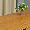 Natural Bamboo Thick Table Top, Natural, Parallel, 30"x60"x0.875"