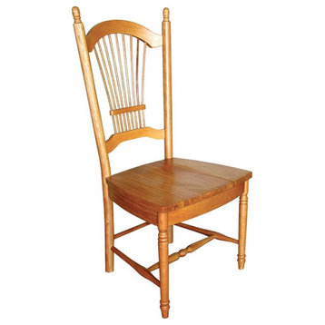 Sunset Trading Oak Selections Allenridge Set Of 2  Dining Chair DLU-C07-LO-2