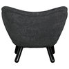Valerie Chair With Grey Fabric
