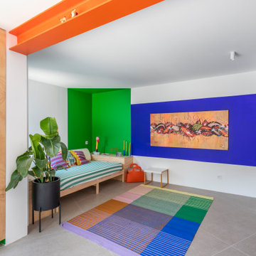 Renovation colorée à Marseille