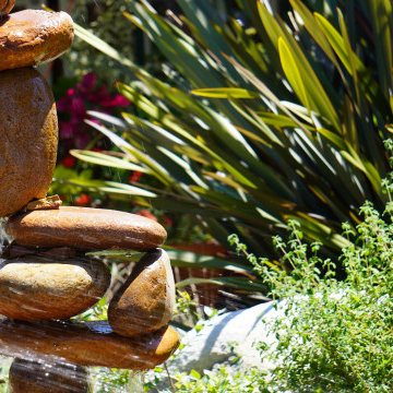 Santa Monica Fountain Cairn