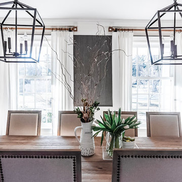 NJ Country House - Modern Farmhouse Dining Room