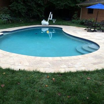 JW Contracting, Inc. - Pool & Deck Renovation Torreon Travertine