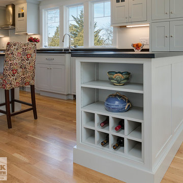 Showplace Inset Gray Kitchen