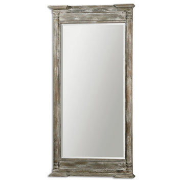 Uttermost 07652 Valcellina Wooden Leaner Mirror
