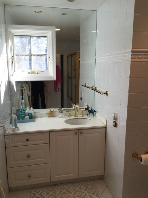 Offset Bathroom Vanity