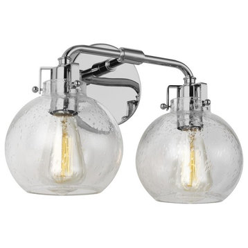 Murray Feiss Clara Two Light Vanity Fixture VS24402CH