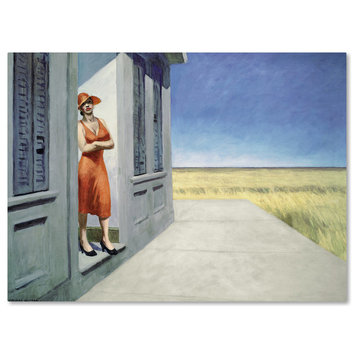 Edward Hopper 'Carolina Morning' Canvas Art, 47 x 35