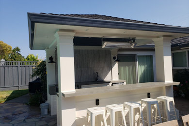 Example of a minimalist home design design in San Francisco