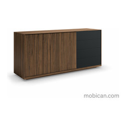 Mobican's Torelli buffet with glass front drawer - Buffets And Sideboards