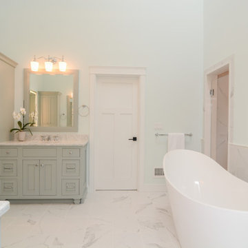 Chester Turnpike Master Bathroom, Candia