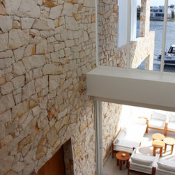 Burnie Irregular Walling Beach House Gold Coast - Landscaping Stones and Pavers