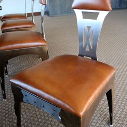 The Sheet Metal Chair - Dining Chairs
