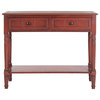 Joelle 2 Drawer Console Red