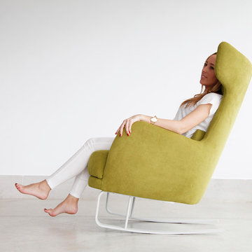 Kangou Rocking Armchair by Famaliving California