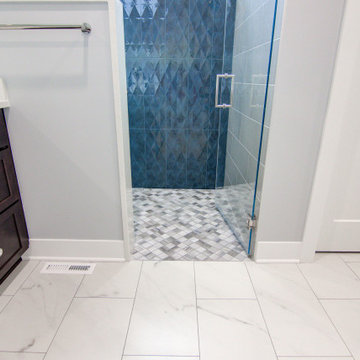 Primary Bath Retreat with Zero-Entry Shower and Heated Floors