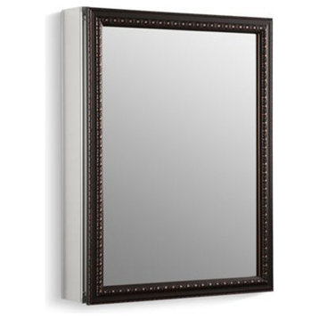 Kohler 1-Door Medicine Cabinet w/ Oil-Rubbed Bronze Framed Mirror Door