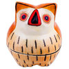 Owl Master Papier Mache Decorative Box