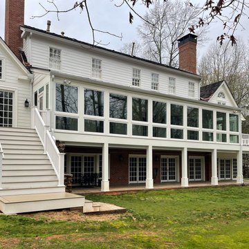 Custom Porch with Screen Room, Alpharetta, GA