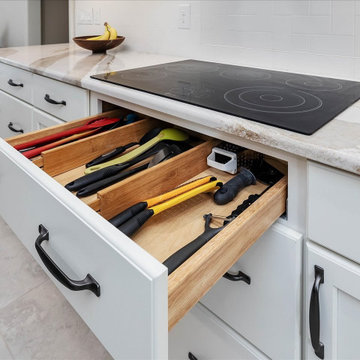 Kitchen, Laundry and Bookcase Design Southern Pines, NC