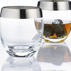 Silver Rim Whiskey Glasses - Products