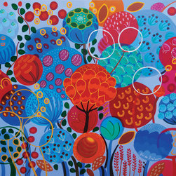Seeds, 48 x 60 in, sold - Paintings