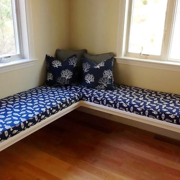 Beach House-Inspired Breakfast Nook Cushions