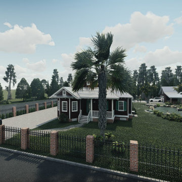 The Tran's Acadian Style Abita Home