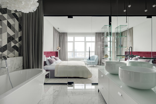 Современная классика Ванная комната by Nika Vorotyntseva design & architecture bureau