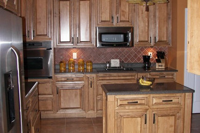 Trendy home design photo in Chicago
