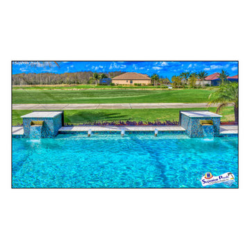 (Szafranski) Fort Myers, FL Superior Pools Custom Swimming Pool And Spa.