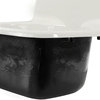 Cast Iron Wall-Mount Utility Sink Set With Drain and Faucet, Matte Black Accessories