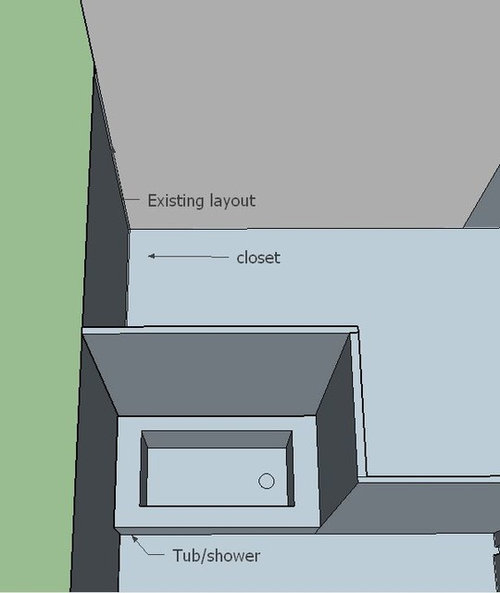 Help with shower drain placement