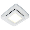NuTone FG500NS LED Grille Upgrade for NuTone Exhaust Fans - White