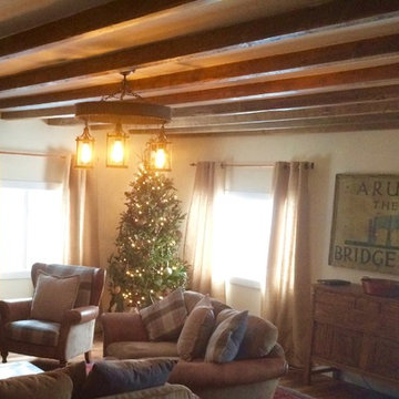 Burlap Drapes
