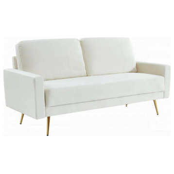 Jana Modern Beige Fabric Sofa