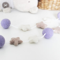 Felt Ball Garlands - Baby Mobiles