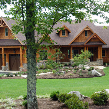 Mountain Rustic House Plan 699-00058