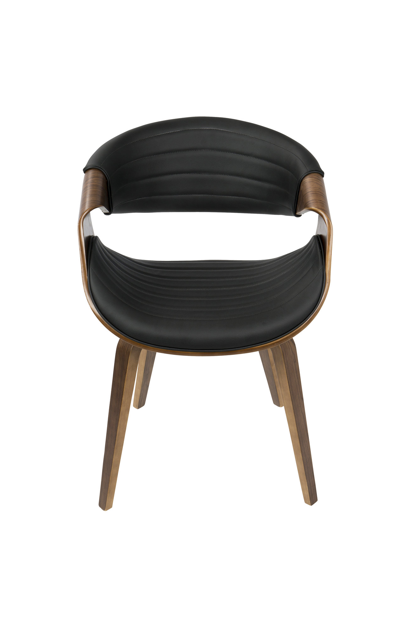 Symphony Chair, Walnut and Black