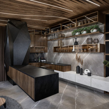 LS Bar & TV Room