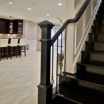 Magnificent Basement Remodel that a Family in Chantilly VA Loves!