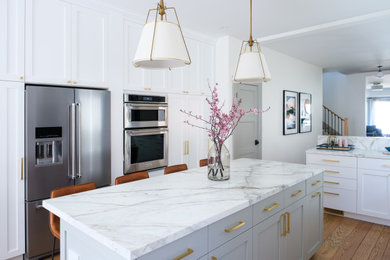 Inspiration for a contemporary kitchen remodel in San Francisco